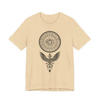 Shadow Phoenix Tribal Emblem Illustration Unisex T-Shirt