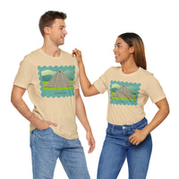 Stamp Chichén Itzá Mexico Unisex T-Shirt