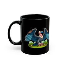 Inca Andean Condor Cartoon Spirit Black Mug