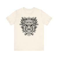 Aztec-Inspired Tlaloc God Tribe Graphic Unisex T-Shirt