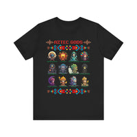 Pixel Art Aztec Gods Mythology Unisex T-Shirt