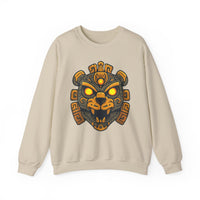 Mayan Jaguar Totem Tribal Style Unisex Sweatshirt