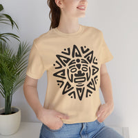 Mesoamerican Sun Face Unisex T-Shirt