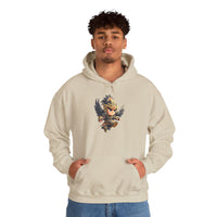 Chibi Falcon Warrior Inca Armor Unisex Hoodie