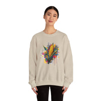 Maya Corn Mural Street Art Unisex Sweatshirt