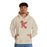 Mayan Bird Totem Symbol Unisex Hoodie