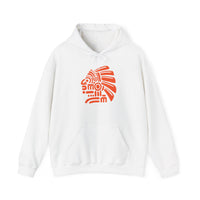 PreColumbian Aztec Head Icon Unisex Hoodie