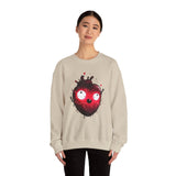 Glowing Aztec Sacrificial Heart Unisex Sweatshirt