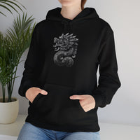 Aztec Serpent Quetzalcoatl Tribal Design Unisex Hoodie