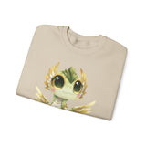 Chibi Quetzalcoatl Feathered Serpent Unisex Sweatshirt