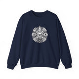 Aztec Cosmology Nahui Ollin Unisex Sweatshirt