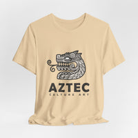 Modern Quetzalcóatl Serpent Head Logo Design Unisex T-Shirt