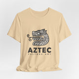Modern Quetzalcóatl Serpent Head Logo Design Unisex T-Shirt