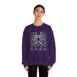 Obsidian Blade Warriors Aztec Glyph Style Unisex Sweatshirt
