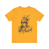Jaguar Warrior Ink Portrait Unisex T-Shirt