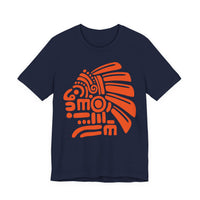 PreColumbian Aztec Head Icon Unisex T-Shirt
