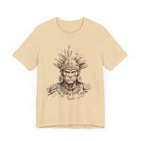 Maya Warrior Ink Portrait Unisex T-Shirt