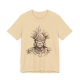 Maya Warrior Ink Portrait Unisex T-Shirt