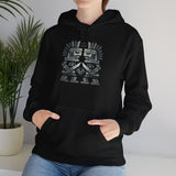 Obsidian Blade Warriors Aztec Glyph Style Unisex Hoodie