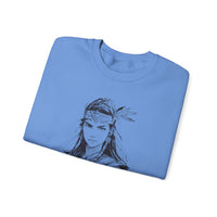 Inca Warrior Woman Fierce Andean Spirit Design Unisex Sweatshirt