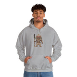 Temple Guardian Pixel Warrior Unisex Hoodie
