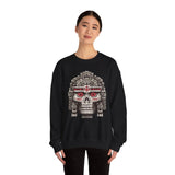 Ancient Pixel Skull Totem Unisex Sweatshirt