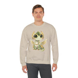 Chibi Quetzalcoatl Feathered Serpent Unisex Sweatshirt