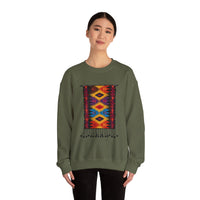 Indigenous Andean Geometric Textile Pattern Unisex Sweatshirt