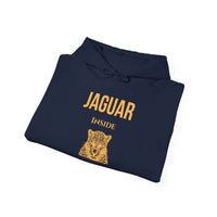 Aztec Jaguar Warrior Emblem Unisex Hoodie
