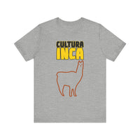 Sacred Inca Llama Emblem Unisex T-Shirt