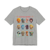 Aztec Gods Chibi Characters Pantheon Unisex T-Shirt