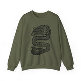 Dragon Aztec Illustration Unisex Sweatshirt