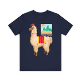 Sacred Llama of the Inca Andes Unisex T-Shirt