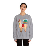Sacred Llama of the Inca Andes Unisex Sweatshirt