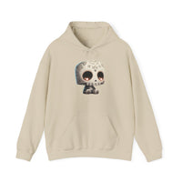 Adorable Tribal Aztec Skull Glow Unisex Hoodie