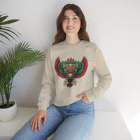 Ancient Pixel Boss Quetzalcoatl Retro Sprite Unisex Sweatshirt