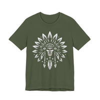Sacred Tribal Chief Emblem Illustration Unisex T-Shirt