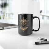 Tonatiuh Sun Warrior Black Mug