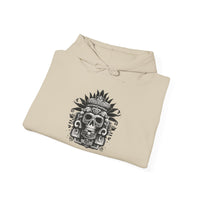 Ah Puch Death God Petroglyph Skull Unisex Hoodie