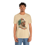 Maya Elder Warrior Watercolor Portrait Unisex T-Shirt