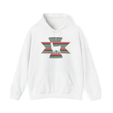 Andean Llama Fiesta Illustration Unisex Hoodie