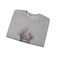 Maya Warrior Ink Portrait Unisex Sweatshirt