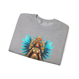 Wonder Aztec Queen Warrior Illustration Unisex Sweatshirt