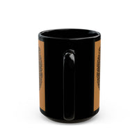 Mythic Mayan God Symbol Black Mug