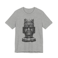 Mesoamerican Monolith Head Unisex T-Shirt