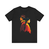 Cultural Heritage Native Portrait Design Unisex T-Shirt