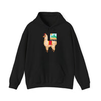 Sacred Llama of the Inca Andes Unisex Hoodie