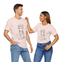 Inca Warrior Girl Fierce Heritage Ink Art Unisex T-Shirt