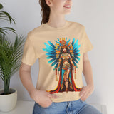 Wonder Aztec Queen Warrior Illustration Unisex T-Shirt