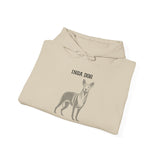 Sacred Inca Dog Illustration Unisex Hoodie